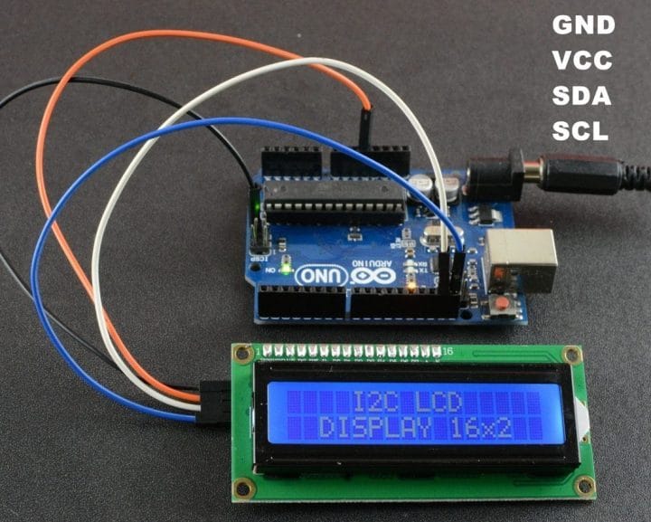 I2C LCD Display 16x2 - Tech Bazar || টেক বাজার