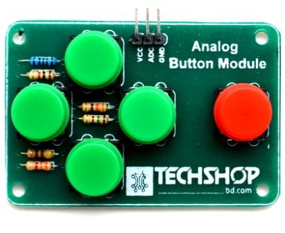 Analog Button Module - Tech Bazar || টেক বাজার