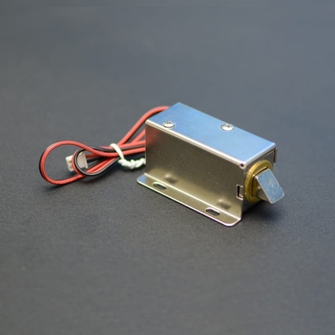 DC 12V Solenoid Electric Door Lock | Tech Bazar | টেক বাজার