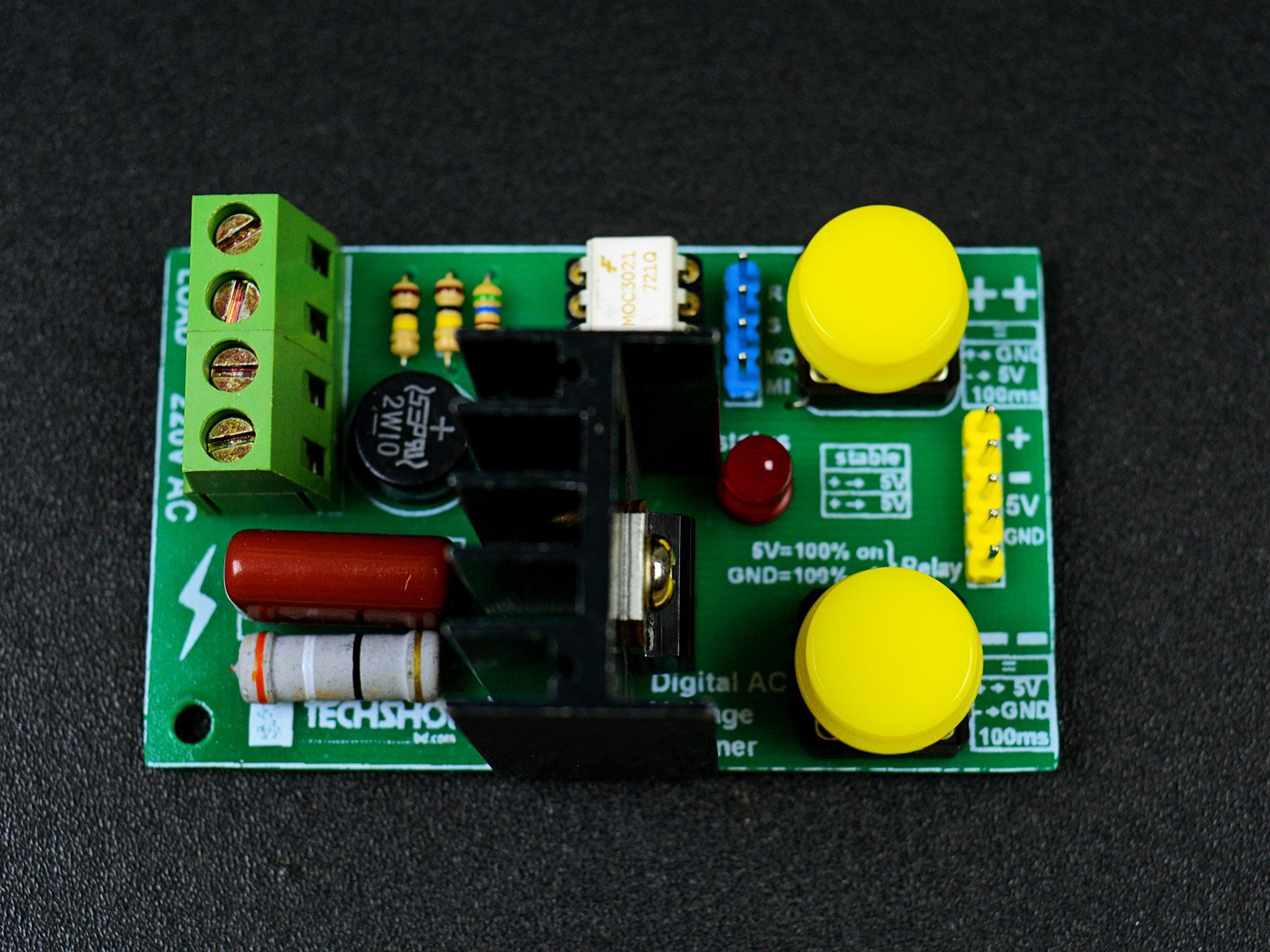 Digital AC Voltage Dimmer Tech Bazar টেক বাজার